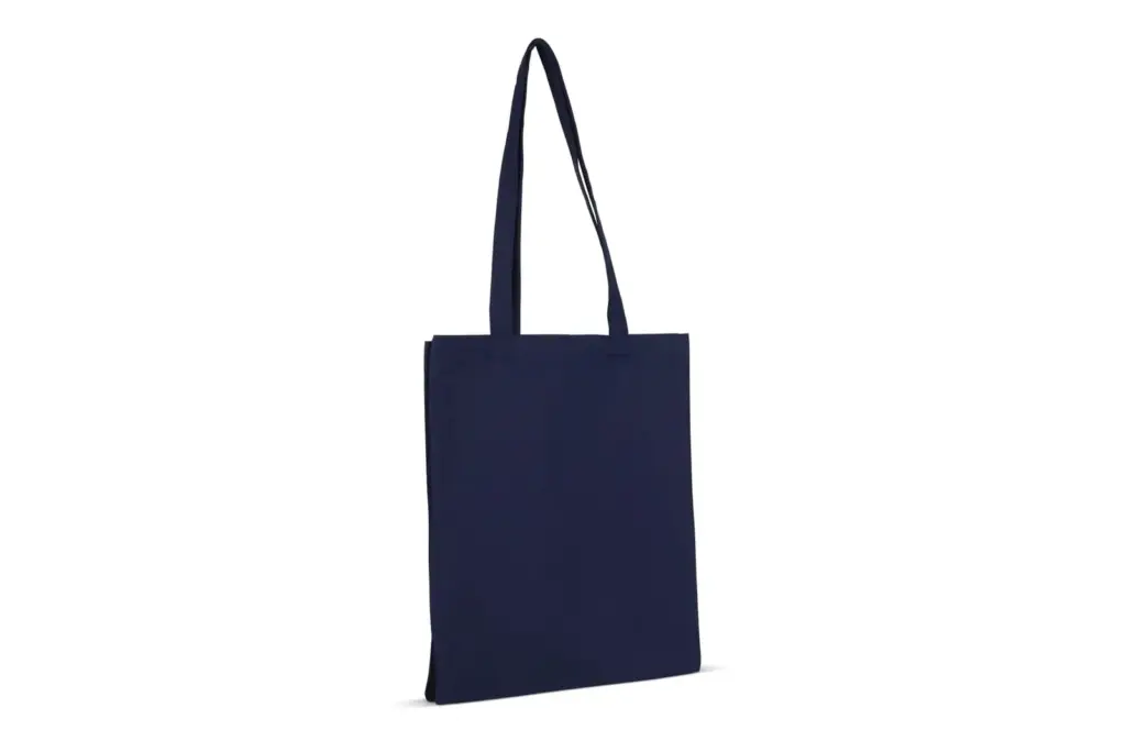 Schoudertas katoenen canvas OEKO-TEX® 280g/m² 32x13x40cm, donkerblauw