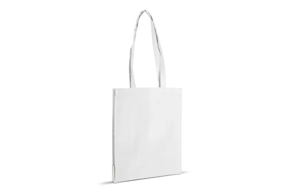 Schoudertas katoenen canvas OEKO-TEX® 280g/m² 32x13x40cm, wit
