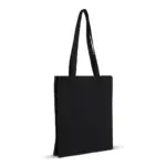 Schoudertas katoenen canvas OEKO-TEX® 280g/m² 32x13x40cm, zwart