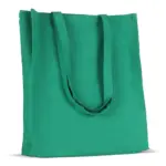 Draagtas gerecycled katoen met bodem 140g/m² 38x10x42cm — productfoto 4