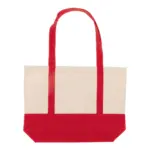Strandtas katoenen canvas OEKO-TEX® 280g/m² 42x10x30cm — productfoto 4