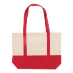 Strandtas katoenen canvas OEKO-TEX® 280g/m² 42x10x30cm — productfoto 7