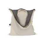 Boodschappentas Gerecycled katoen OEKO-TEX® 140g/m² 38x42cm — productfoto 2