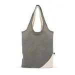 Boodschappentas Gerecycled katoen OEKO-TEX® 140g/m² 38x42cm, grijs