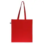 Fairtrade katoenen tas gekleurd lang 140g/m² 38x42cm — productfoto 4