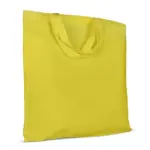 Schoudertas OEKO-TEX® gekleurd kort 140gm² 38x42 cm geel - Hidalgo-werbeartikel Schoudertas OEKO-TEX® gekleurd kort 140g/m² 38x42 cm, geel