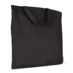 Schoudertas OEKO-TEX® gekleurd kort 140gm² 38x42 cm grijs - Hidalgo-werbeartikel Schoudertas OEKO-TEX® gekleurd kort 140g/m² 38x42 cm, grijs