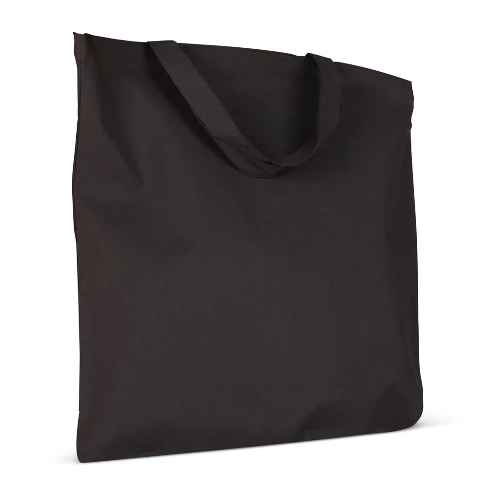 Schoudertas OEKO-TEX® gekleurd kort 140gm² 38x42 cm grijs - Hidalgo-werbeartikel Schoudertas OEKO-TEX® gekleurd kort 140g/m² 38x42 cm, grijs