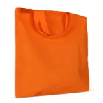 Schoudertas OEKO-TEX® gekleurd kort 140gm² 38x42 cm oranje - Hidalgo-werbeartikel Schoudertas OEKO-TEX® gekleurd kort 140g/m² 38x42 cm, oranje