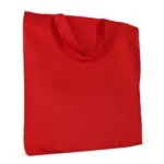 Schoudertas OEKO-TEX® gekleurd kort 140gm² 38x42 cm rood - Hidalgo-werbeartikel Schoudertas OEKO-TEX® gekleurd kort 140g/m² 38x42 cm, rood