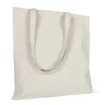 Schoudertas katoen ecru OEKO-TEX® lang 220g/m² 38x42 cm — productfoto 4