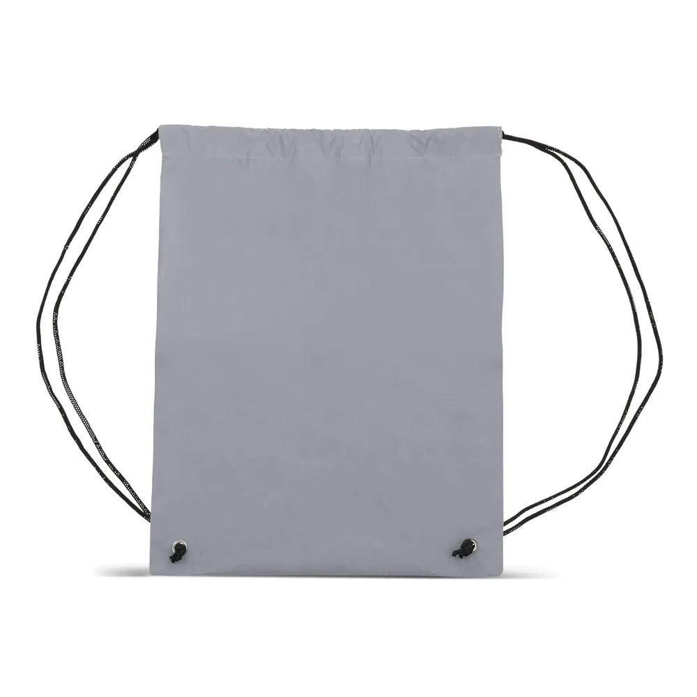 Rugzak trekkoord reflecterend 30x40cm productfoto 2 - Hidalgo Rugzak trekkoord reflecterend 30x40cm — productfoto 2