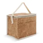 Koeltas kurk vierkant 22x18x18cm, natuur
