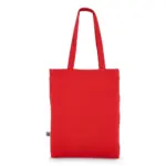 Fairtrade katoenen tas gekleurd lang 270g/m² 42x12x43cm — productfoto 4