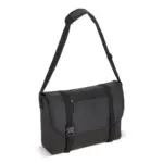 Laptoptas Liam RPET 12L, zwart — productfoto 10
