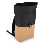 Rolltop rugzak kurk & R-PET 18L — productfoto 5