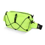 Crossbodytas R-PET met trekkoord, lichtgroen