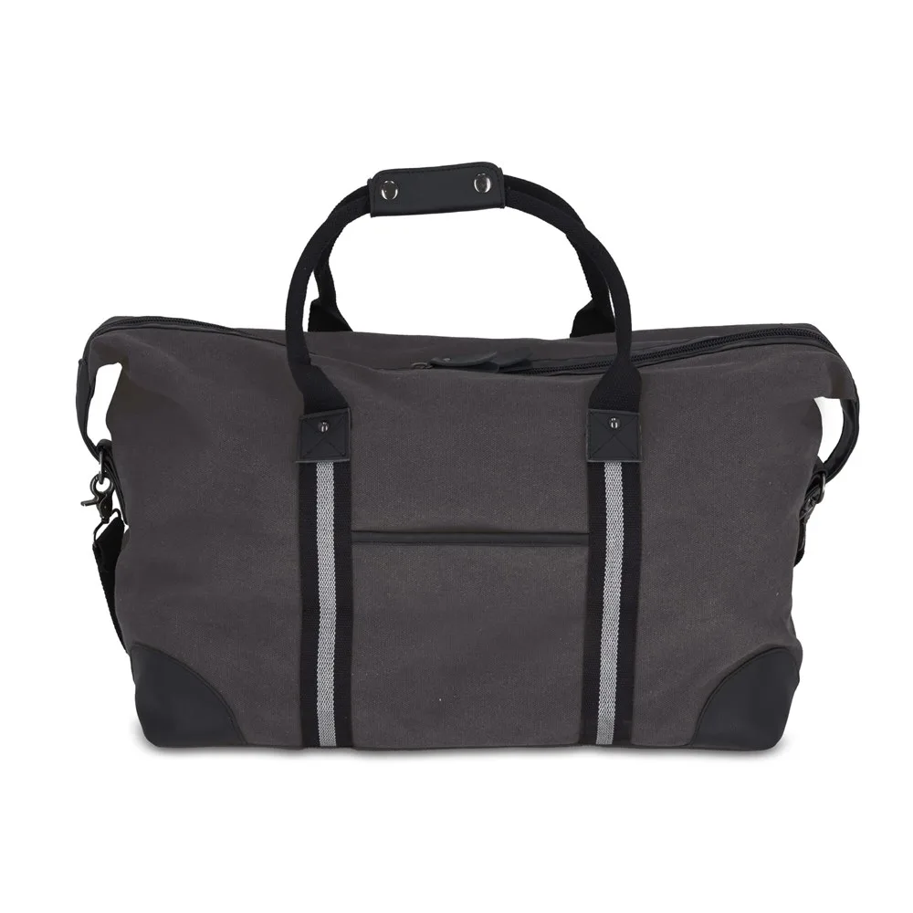 Gerecycled katoenen canvas weekendtas Harper productfoto 3 - Hidalgo-werbeartikel Gerecycled katoenen canvas weekendtas Harper — productfoto 3