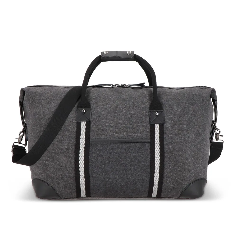 Gerecycled katoenen canvas weekendtas Harper productfoto 9 - Hidalgo-werbeartikel Gerecycled katoenen canvas weekendtas Harper — productfoto 9