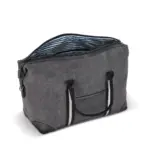 Gerecycled katoenen canvas weekendtas Harper — productfoto 11