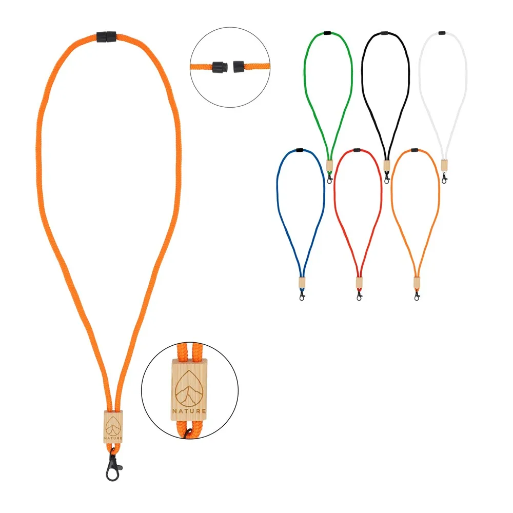 R-PET paracord lanyard