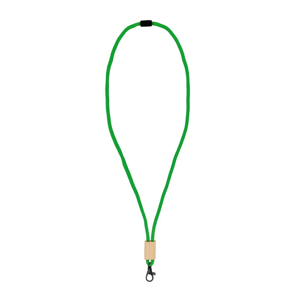 R-PET paracord lanyard productfoto 2 - Hidalgo-werbeartikel R-PET paracord lanyard — productfoto 2