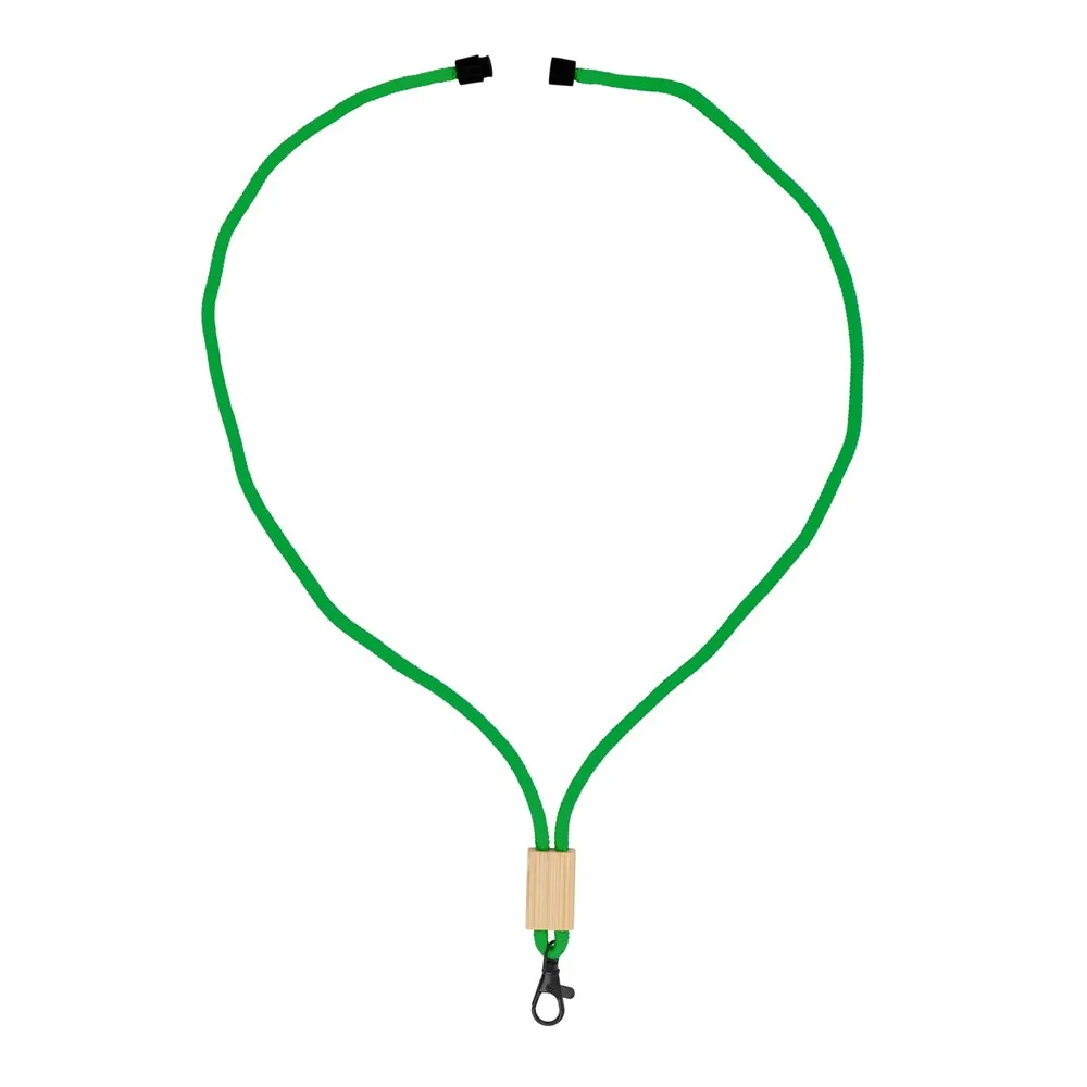 R-PET paracord lanyard productfoto 3 - Hidalgo-werbeartikel R-PET paracord lanyard — productfoto 3