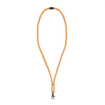 R-PET paracord lanyard oranje - Hidalgo-werbeartikel R-PET paracord lanyard, oranje