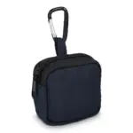 Nylon Earphones Pouch 65 x 6 cm donkerblauw - Hidalgo-werbeartikel Nylon Earphones Pouch 6.5 x 6 cm, donkerblauw