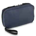 rPET PU-gecoate 210D Napa organizer tas 22 x 13 x 4 cm, donkerblauw