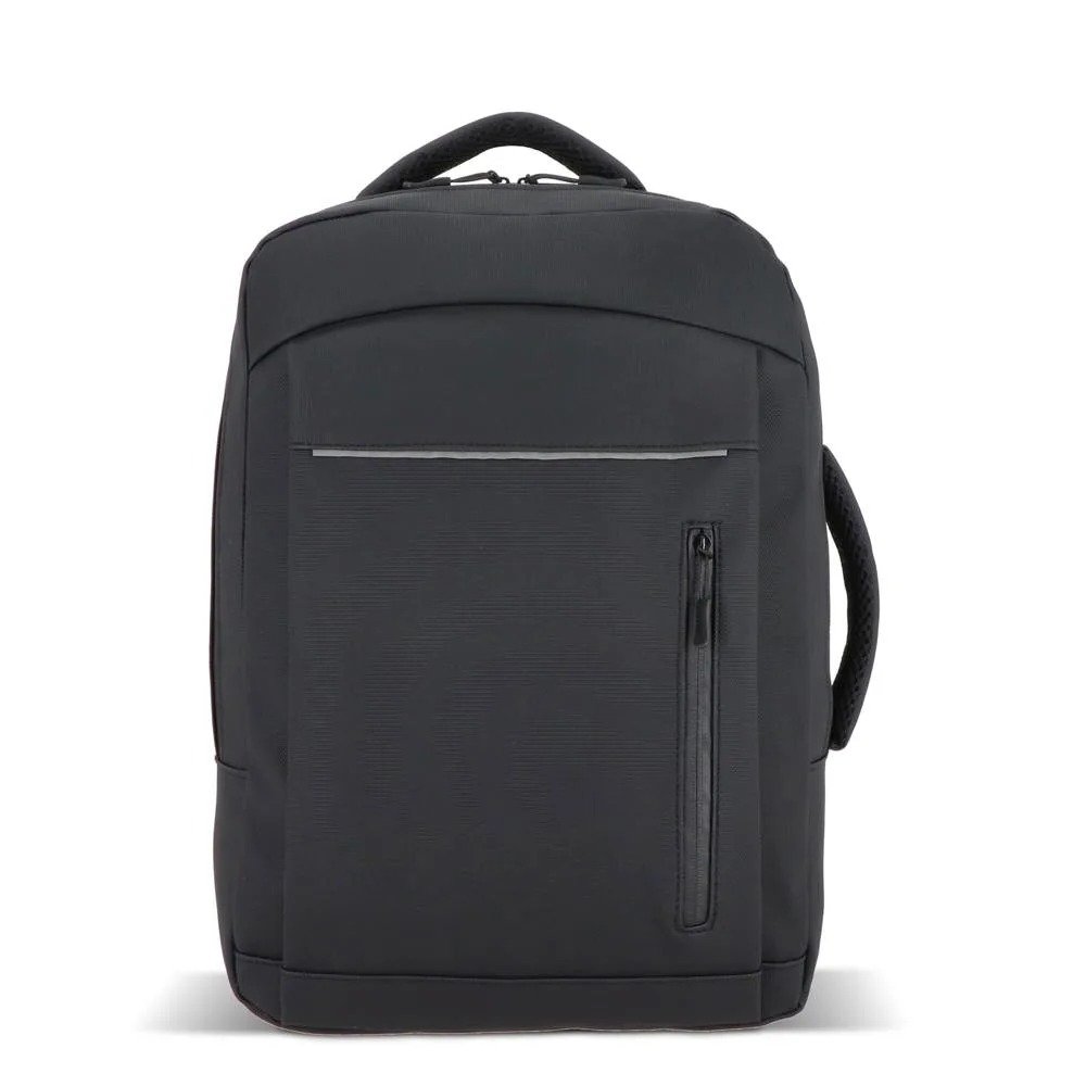 PU Osaka laptoprugzak 30 x 14 x 42 cm 15L productfoto 4 - Hidalgo-werbeartikel PU Osaka laptoprugzak 30 x 14 x 42 cm 15L — productfoto 4