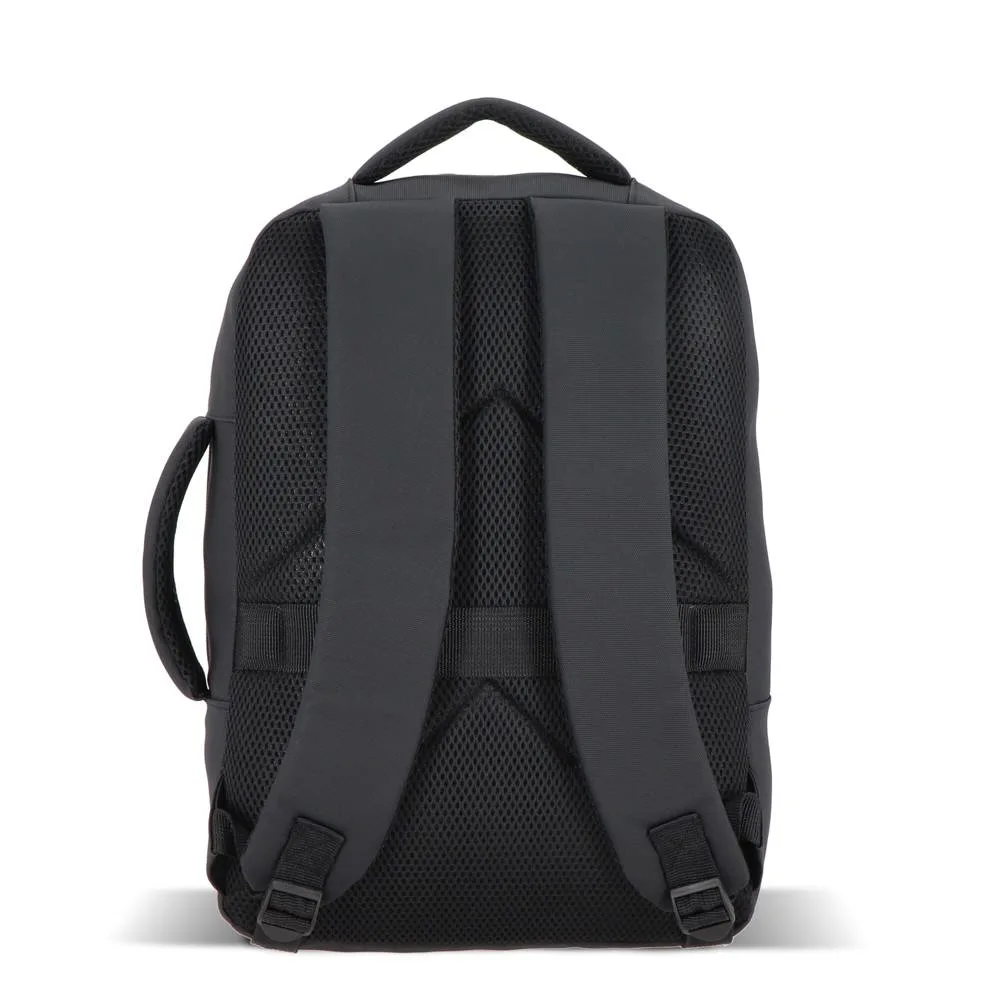 PU Osaka laptoprugzak 30 x 14 x 42 cm 15L productfoto 5 - Hidalgo-werbeartikel PU Osaka laptoprugzak 30 x 14 x 42 cm 15L — productfoto 5