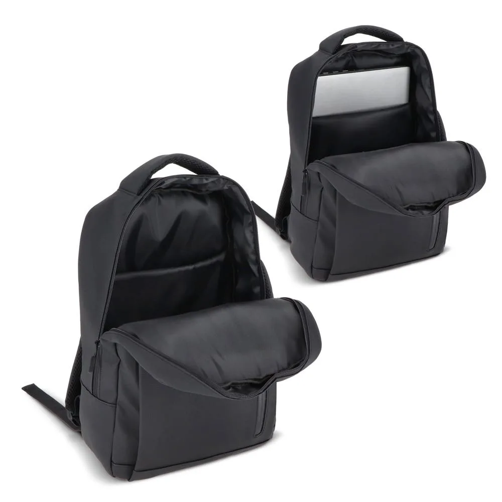 PU Osaka laptoprugzak 30 x 14 x 42 cm 15L productfoto 6 - Hidalgo-werbeartikel PU Osaka laptoprugzak 30 x 14 x 42 cm 15L — productfoto 6