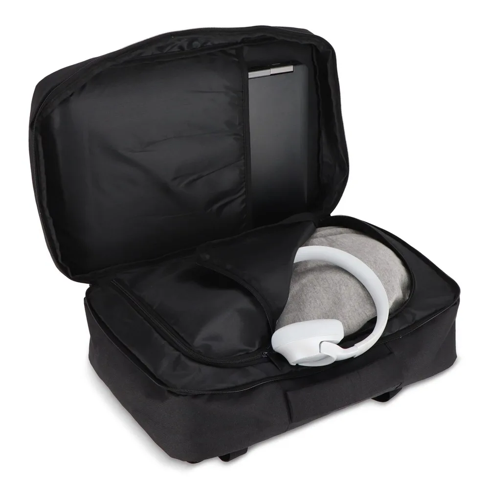 R-PET 600D Cabin proof Laptop rugzak 22L productfoto 6 - Hidalgo-werbeartikel R-PET 600D Cabin proof Laptop rugzak 22L — productfoto 6