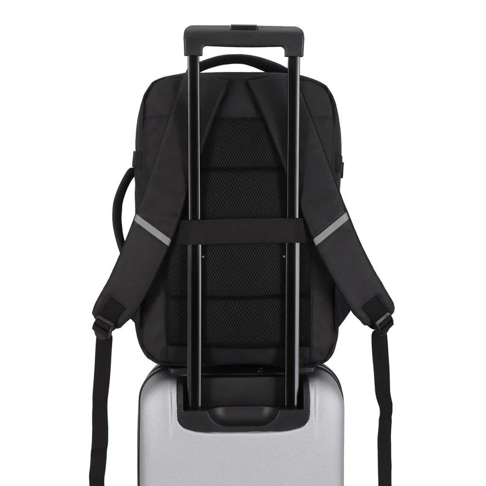 R-PET 600D Cabin proof Laptop rugzak 22L productfoto 7 - Hidalgo-werbeartikel R-PET 600D Cabin proof Laptop rugzak 22L — productfoto 7