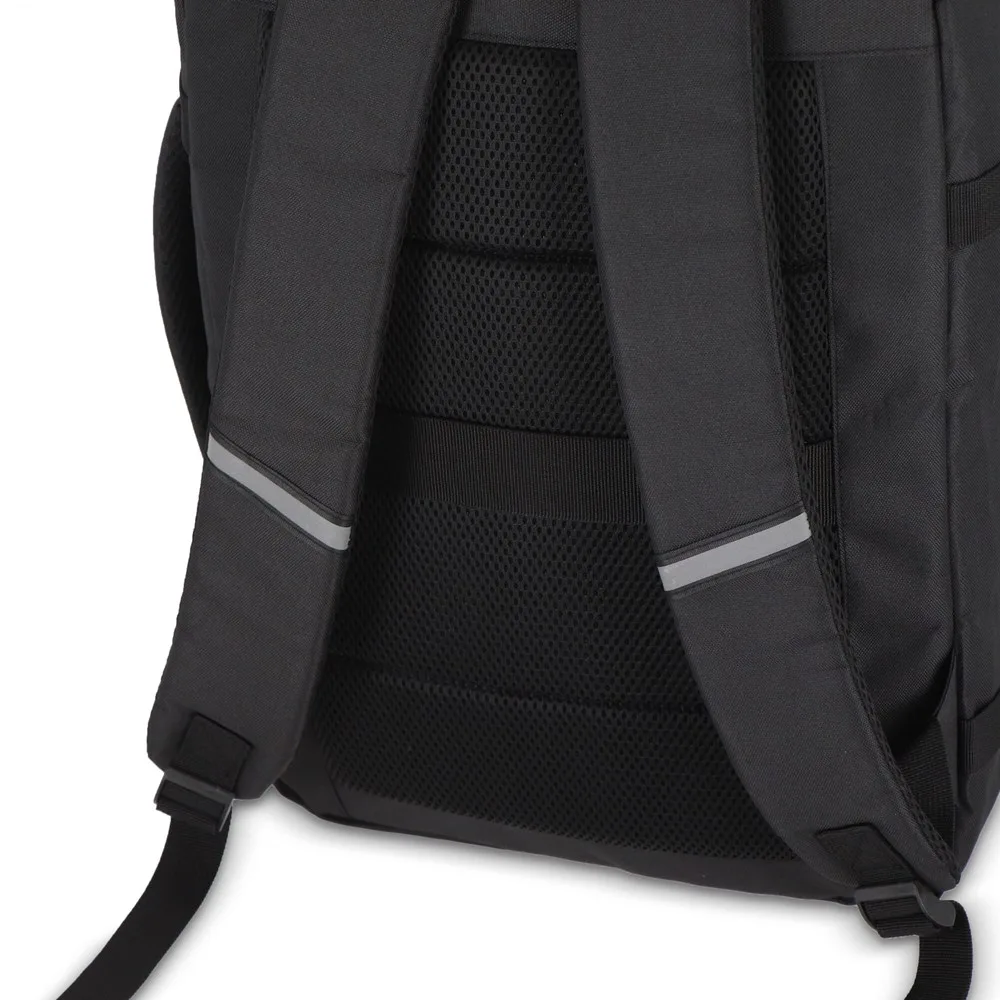 R-PET 600D Cabin proof Laptop rugzak 22L productfoto 9 - Hidalgo-werbeartikel R-PET 600D Cabin proof Laptop rugzak 22L — productfoto 9