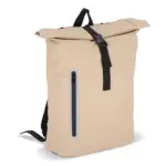 PU-gecoat R-PET 600D rolltop rugzak 20L, ecru