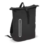 PU-gecoat R-PET 600D rolltop rugzak 20L, zwart