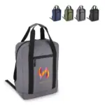 PU gecoate 600D gerecycled PET rugzak 27.5 x 12 x 37.5 cm 12 L