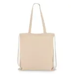 Katoen Rugzak tote OEKO-TEX® 38 x 42cm 140g/m² — productfoto 4