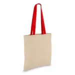 Katoen Tote OEKO-TEX® 38 x 42cm 140gm² rood - Katoenendraagtassen Katoen Tote OEKO-TEX® 38 x 42cm 140g/m², rood