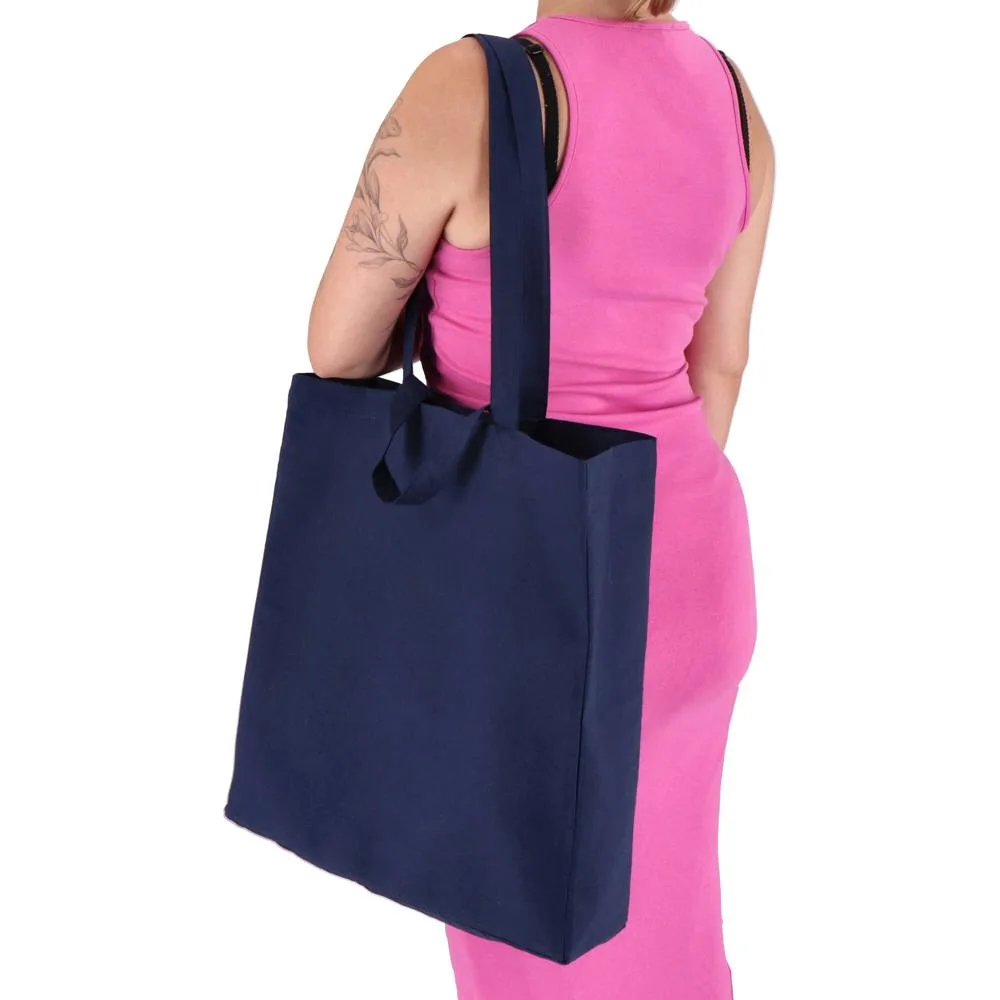 Katoen Tote OEKO-TEX® 38 x 10 x 42cm 140gm² productfoto 6 - Katoenendraagtassen Katoen Tote OEKO-TEX® 38 x 10 x 42cm 140g/m² — productfoto 6