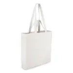 Katoen Tote OEKO-TEX® 38 x 10 x 42cm 140gm² wit - Katoenendraagtassen Katoen Tote OEKO-TEX® 38 x 10 x 42cm 140g/m², wit