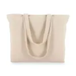 Katoen Tote met rits OEKO-TEX® 47 x 11 x 35cm 320g/m² — productfoto 5