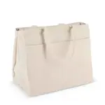 Katoen Tote met rits OEKO-TEX® 39 x 24 x 34cm 320g/m² — productfoto 4