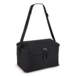600D gerecycled PET koeltas voor 6 blikjes 25 x 145 x 155 cm 5 L zwart - Hidalgo 600D gerecycled PET koeltas voor 6 blikjes 25 x 14.5 x 15.5 cm 5 L, zwart