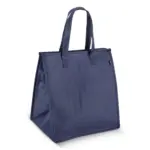 R-PET koeltas, non-woven, 33 x 25,5 x 37 cm, 75 g/m², donkerblauw
