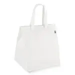 R-PET koeltas, non-woven, 33 x 25,5 x 37 cm, 75 g/m², wit