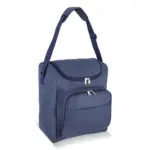 R-PET 600D koeltas 26 x 19 x 34 cm 13L donkerblauw - Hidalgo-werbeartikel R-PET 600D koeltas, 26 x 19 x 34 cm, 13L, donkerblauw