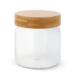 Canister glas & bamboe 600ml — productfoto 2